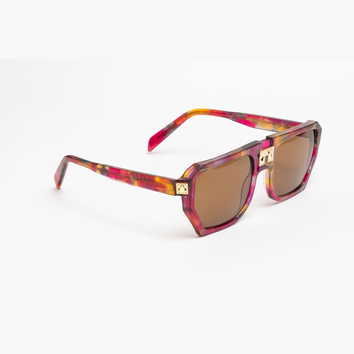 ARIA NOIR Monarca sunglasses in Tutti Frutti, three quarter angle view