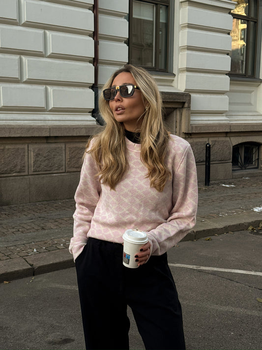 Alpaca Sweater - Pink