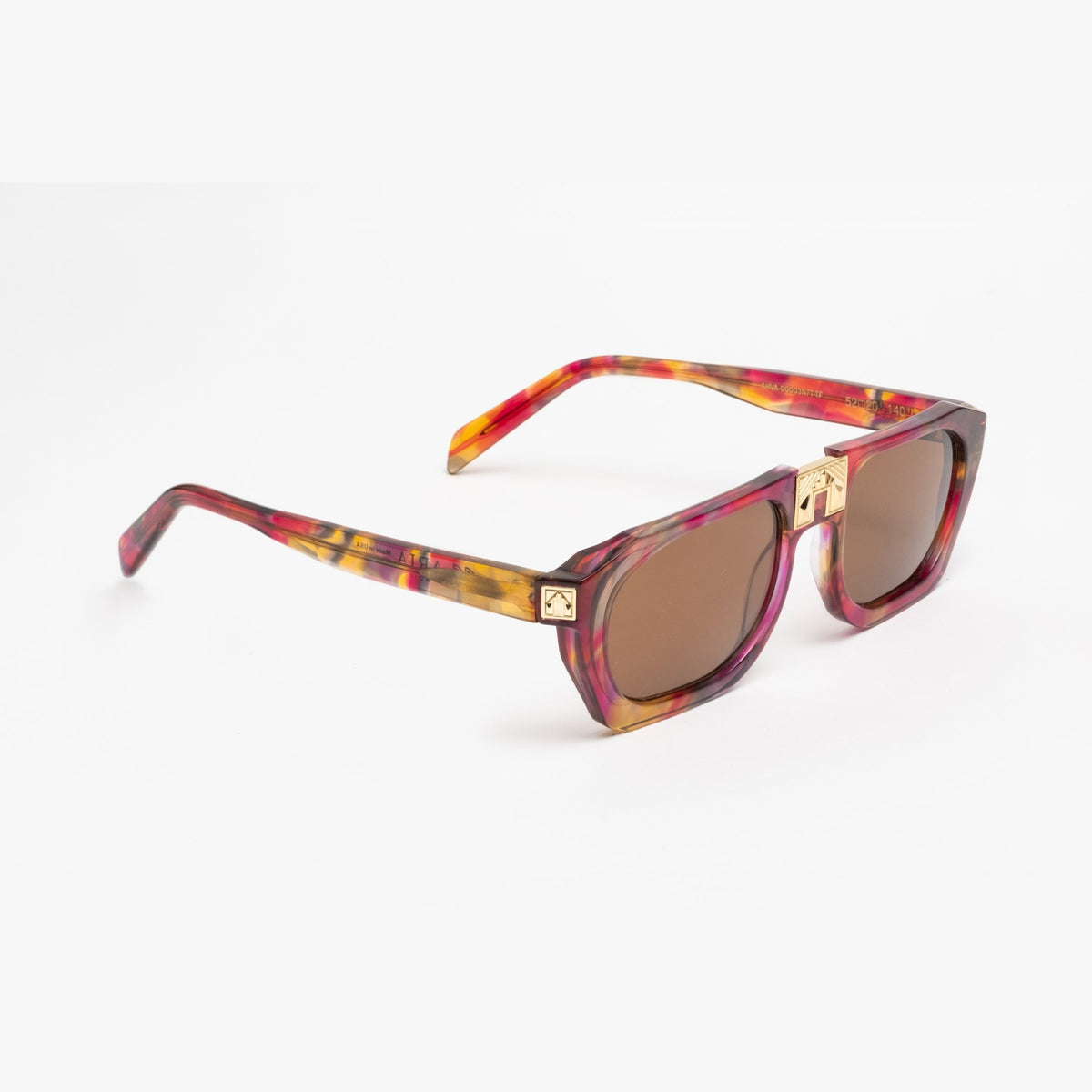 ARIA NOIR Ahava sunglasses in Tutti Frutti, three quarter angle view