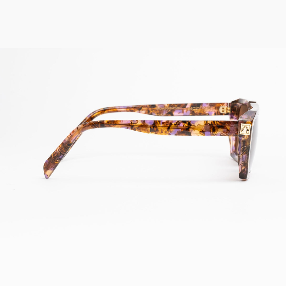 ARIA NOIR ARCA II sunglasses in Pixie Dust, side profile view
