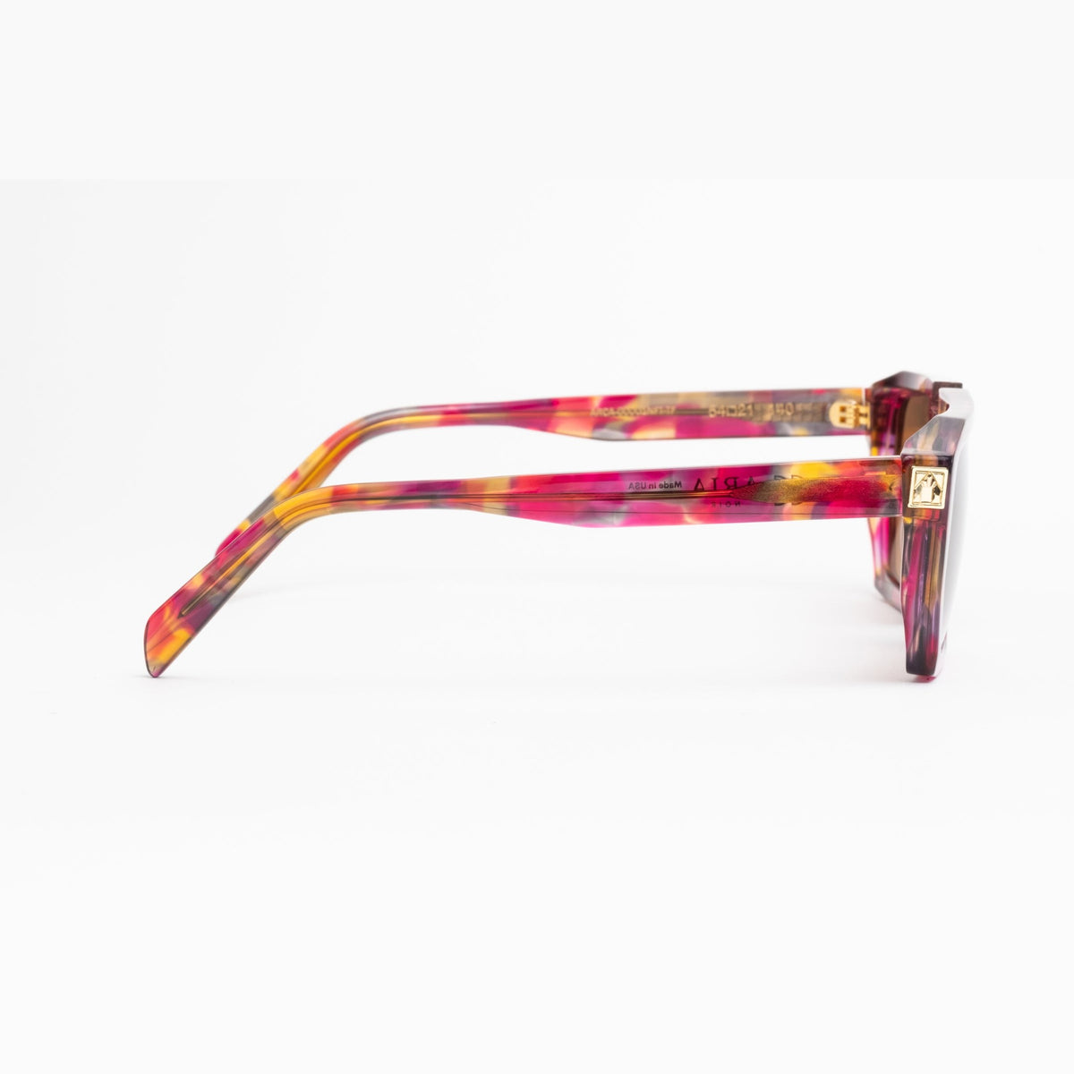 ARIA NOIR ARCA II sunglasses in Tutti Frutti, side profile view