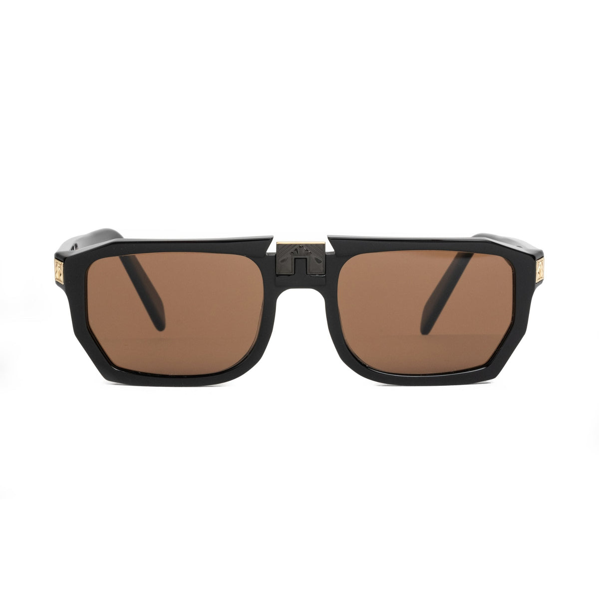 ARIA NOIR ARCA II sunglasses in Noir, front view