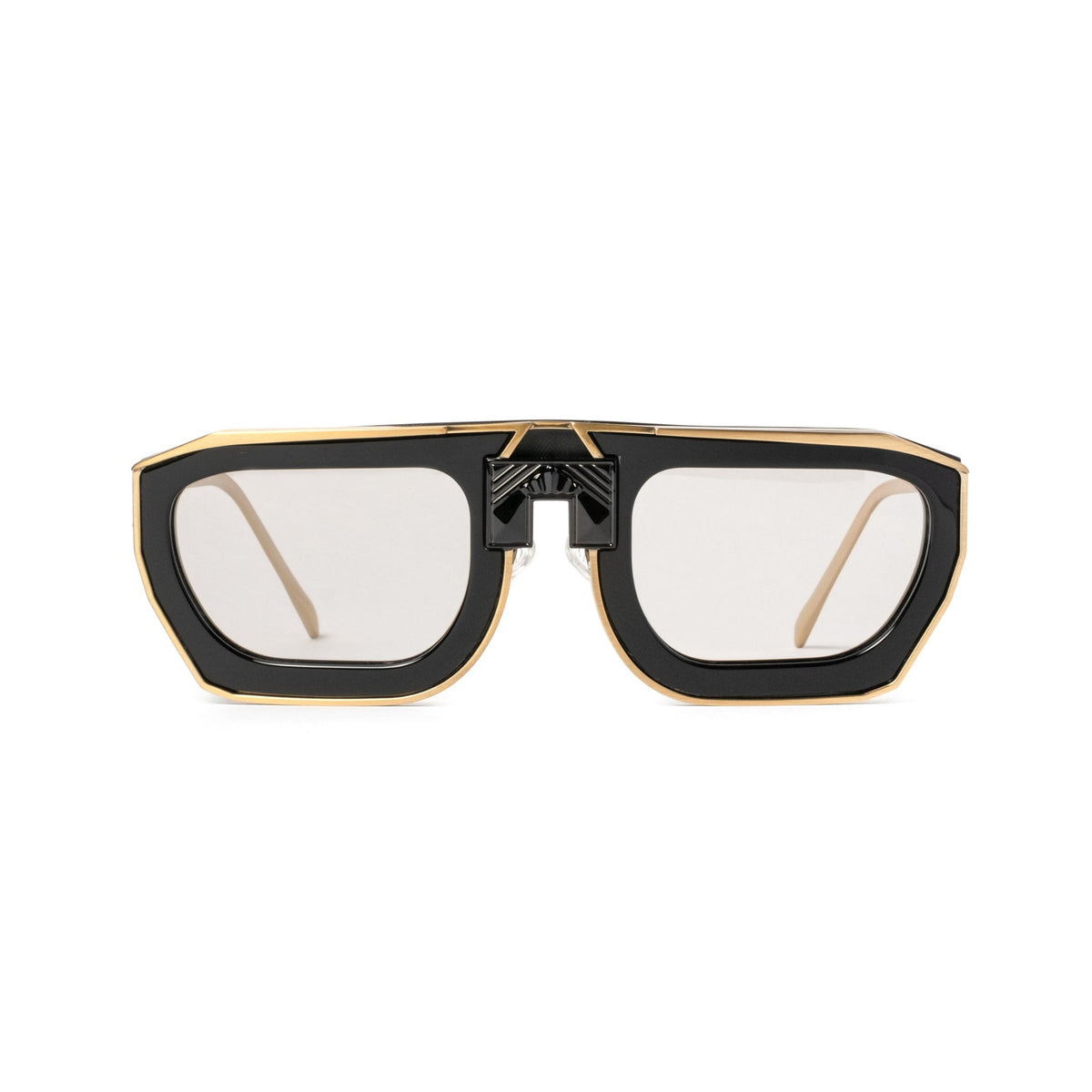 ARIA NOIR Matriarca eyewear in Midnight Noir, front view