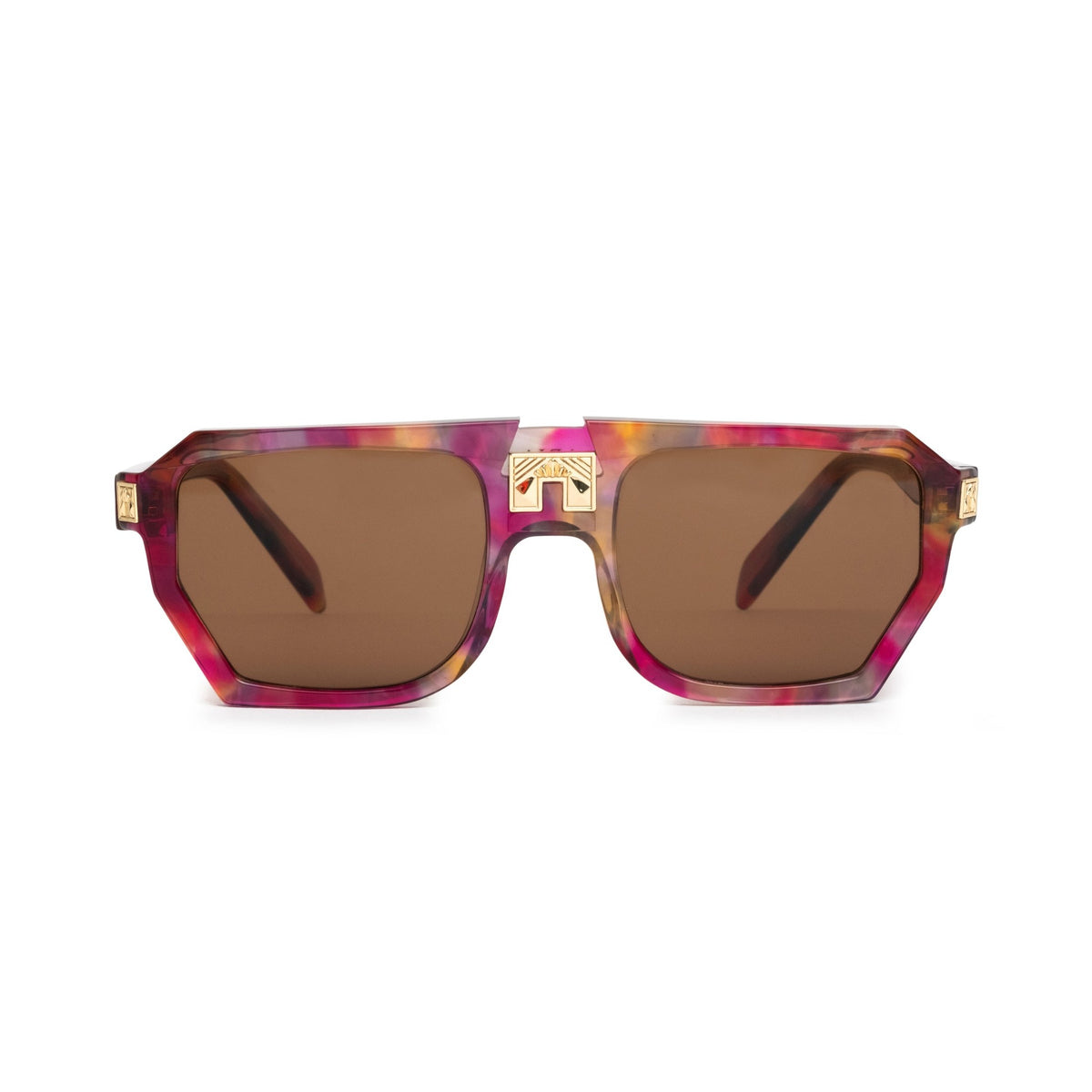 ARIA NOIR Monarca sunglasses in Tutti Frutti, front view