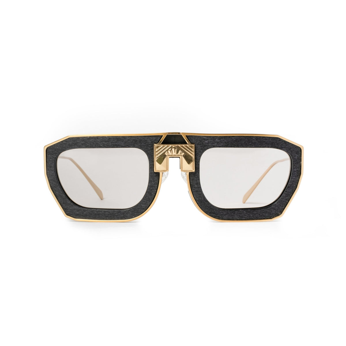 ARIA NOIR Patriarca eyewear in Black, front view