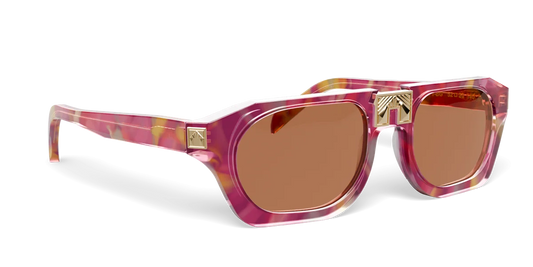 ARIA NOIR Ahava frame in Tutti Frutti, three-quarter view (product render)