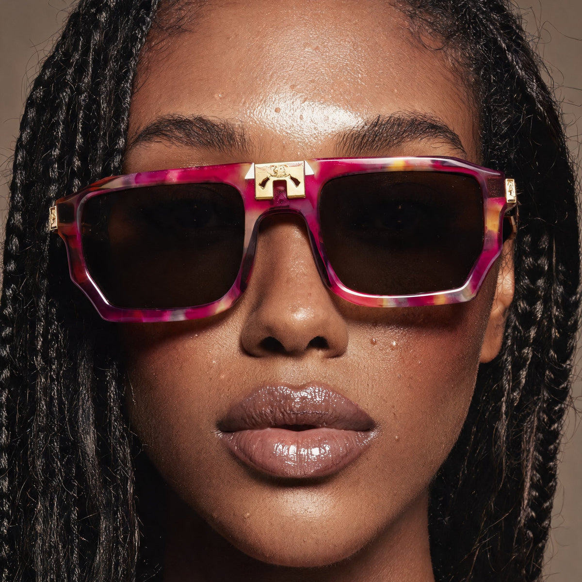ARIA NOIR ARCA II Tutti Frutti sunglasses on model