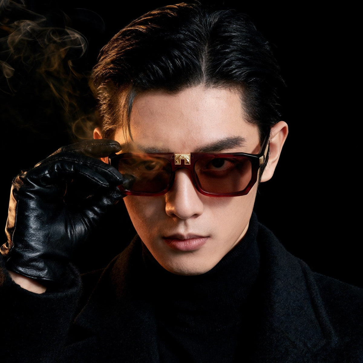 ARIA NOIR ARCA II Velvet Rose sunglasses fall campaign