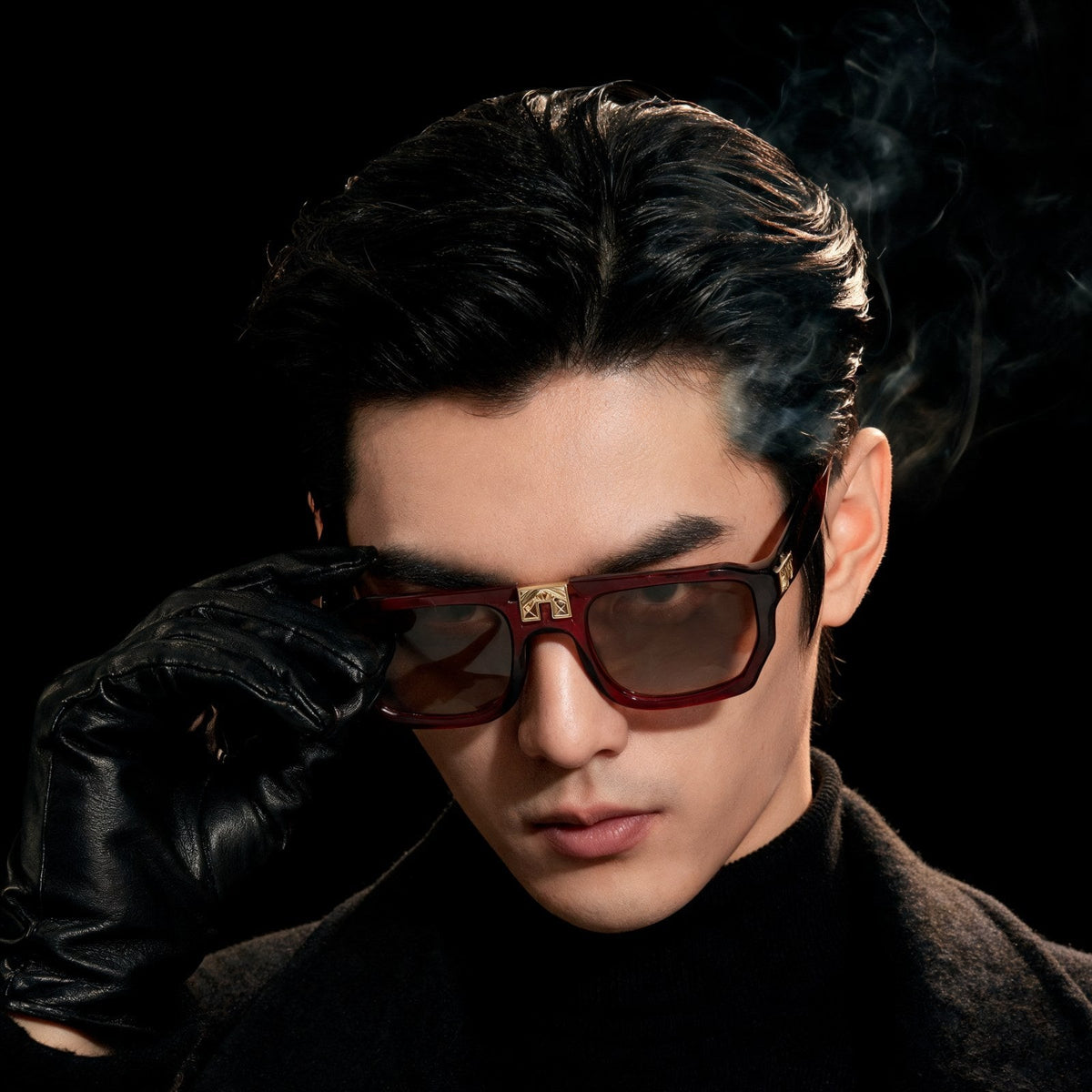 ARIA NOIR ARCA II Velvet Rose sunglasses fall campaign