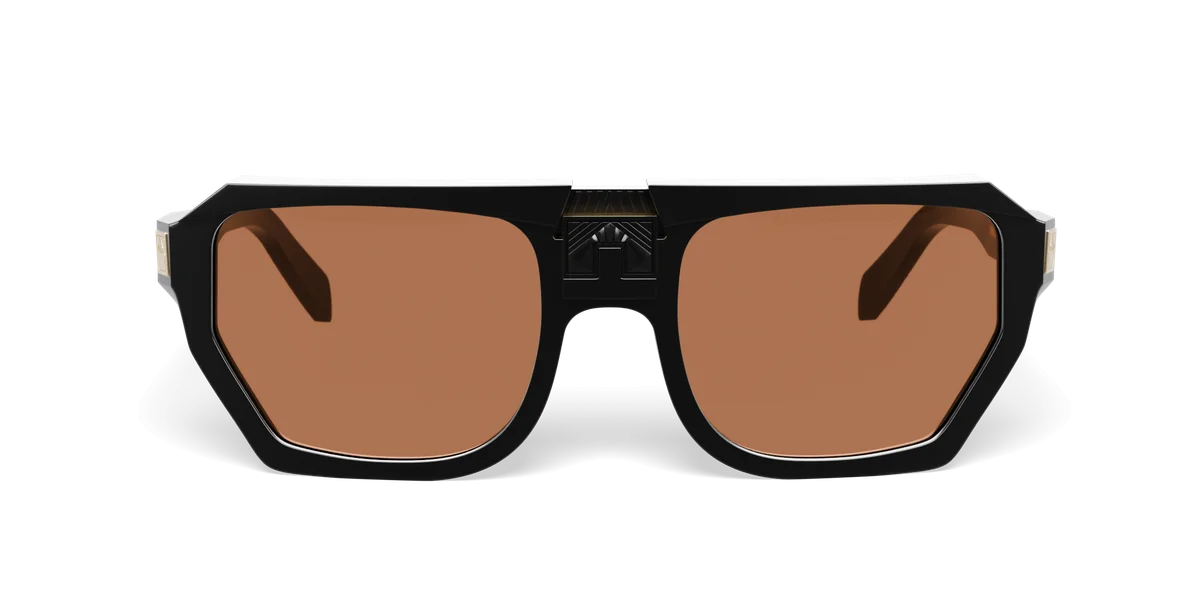 ARIA NOIR Monarca frame in Noir, front view (product render)