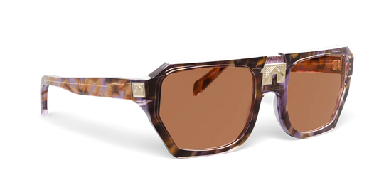ARIA NOIR Monarca frame in Pixie Dust, three-quarter view (product render)